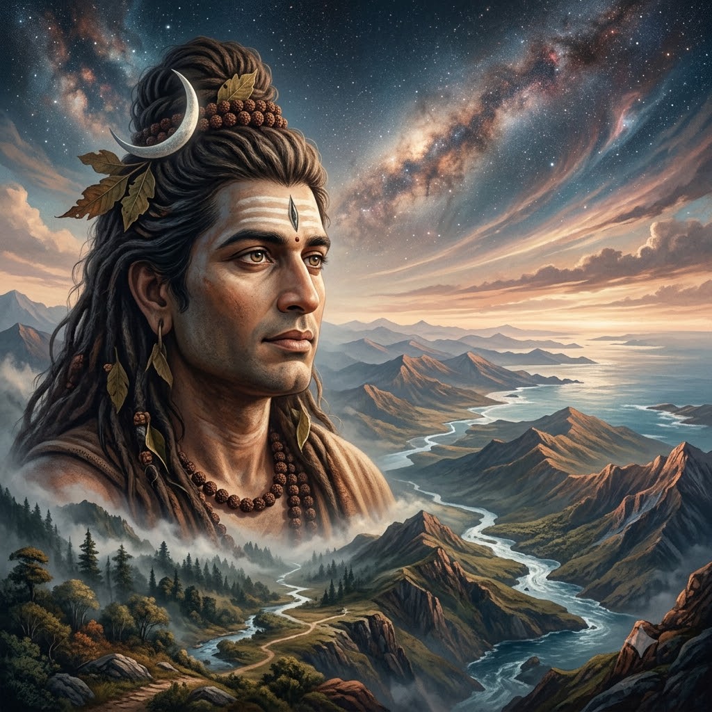 ‘विशाल’ और ‘अक्ष’—दो शब्दों में छिपा है शिव की व्यापक दृष्टि का संकेत।