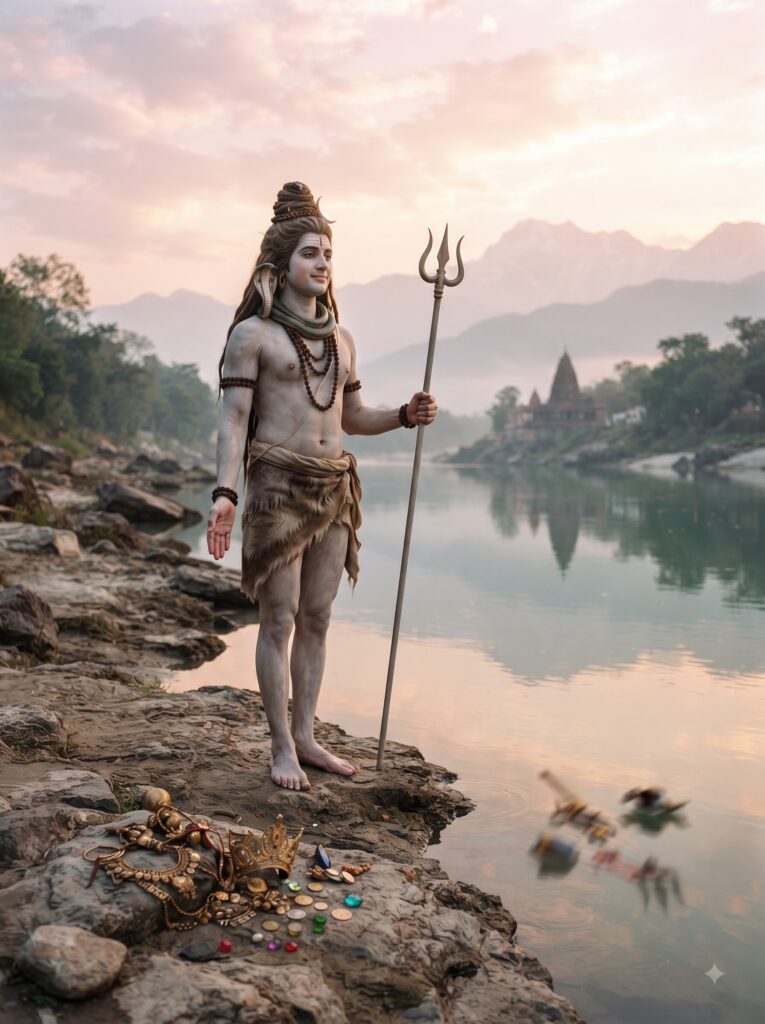 निरहंकारिता और निर्ममता से मनुष्य उस शांति की ओर बढ़ता है, जिसका प्रतीक शिव हैं।